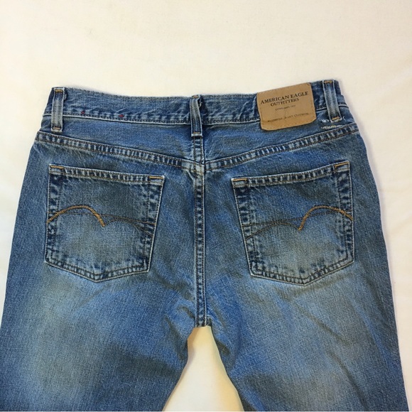 Y2K American Eagle Outfitters Low Rise Flare Jeans, 4 - Picture 4 of 9